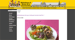Desktop Screenshot of musee-gourmandise.be